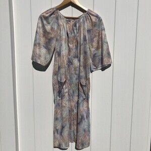 Nancy King Lingerie Nylon Nightgown USA MADE Vintage Large